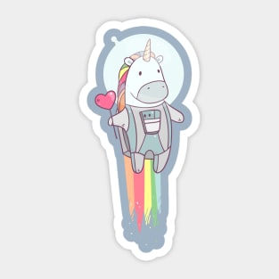 Space Unicorn! Sticker